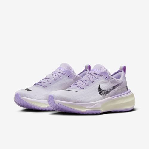 Nike Invincible 3 Women's Road Running Shoes (DR2660-500, Barely Grape/Lilac Bloom/Sail/Black) Size 5.5