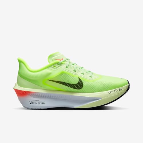 Nike Zoom Fly 6 Women's Road Racing Shoes (Barely Volt/Volt/Blue Tint/Off Noir) Size 10