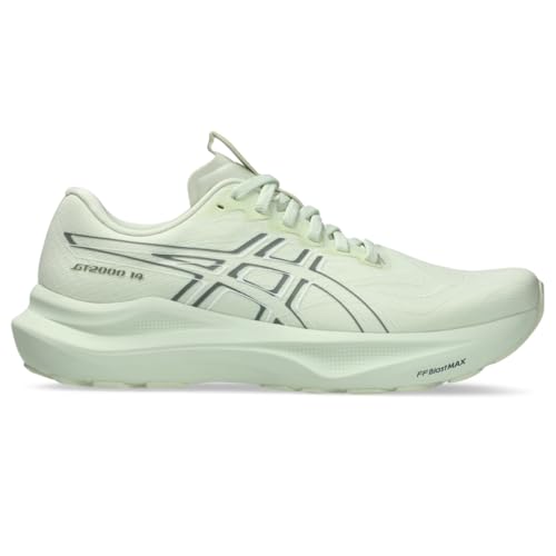 ASICS Women's GT-2000 14 Running Shoes, 9, Whisper Green/Monument Blue