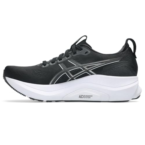ASICS Women's Gel-Kayano 32 Running Shoes, 8, Black/White