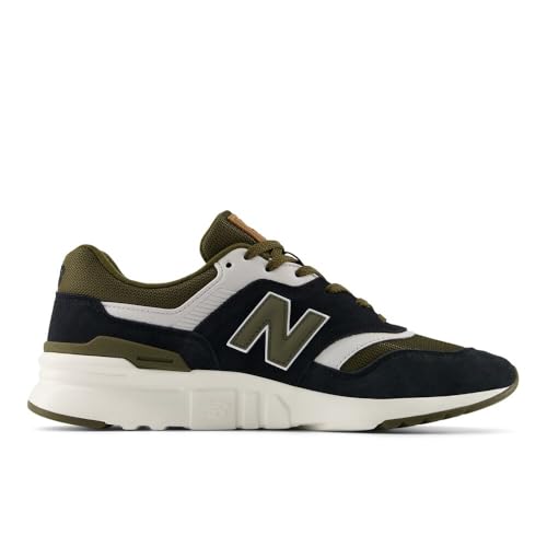 New Balance Men's 997H V1 Sneaker, Black/Woodland/Grey Matter, 11 M