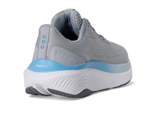 Saucony Women's Echelon 10 Sneaker, Flint/Breeze, 5