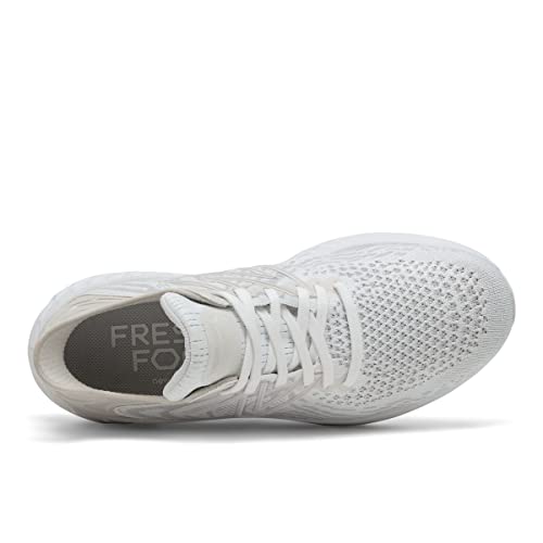 New Balance Men's Fresh Foam 1080 V11 Running Shoe, White/Nimbus Cloud, 14 M US