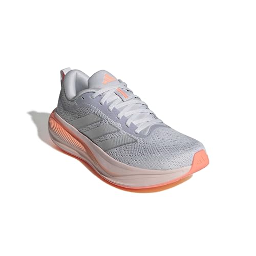 adidas Women's Response Pace Running, Dash Grey/Silver Metallic/Beam Orange, 8