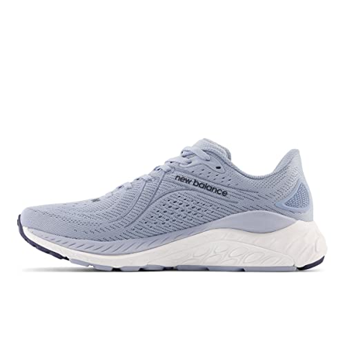 New Balance Men's Fresh Foam 860 V13 Running Shoe, Light Arctic Grey/Natural Indigo, 12 Medium