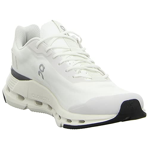 On Men's Cloudnova Form Sneakers, White | Eclipse, 14 Medium US