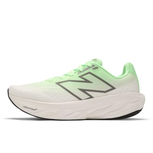 New Balance Men's Fresh Foam X 1080 V14 Running Shoe, Electric Jade/Reflection/Dark Silver Metallic, 10 M