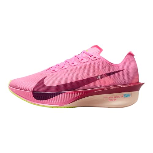 Nike Vaporfly 4 Women's Road Racing Shoes (Pink Spell/Hyper Pink/Volt Ice/Bordeaux) Size 9.5