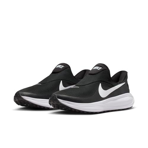 Nike Men's Revolution 8 Road Running Shoes, Black/White-Anthracite-Wolf Grey, 10.5