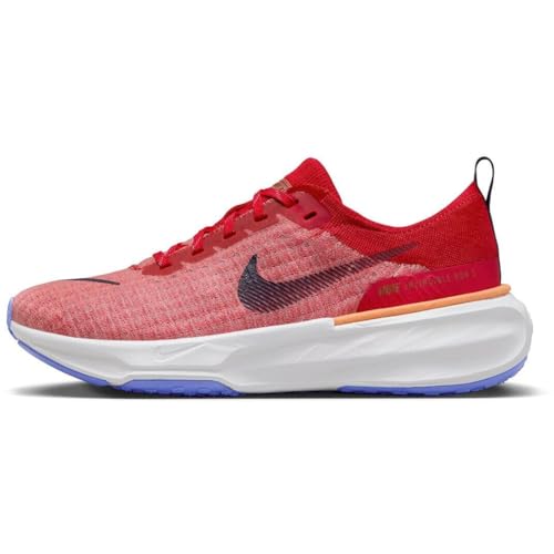 Nike Invincible 3 Men's Road Running Shoes (DR2615-600, University Red/Blue Joy/Rugged Orange) Size 9