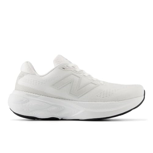 New Balance Women's Fresh Foam X 880 V15 Running Shoe, White/Sea Salt/Black, 10 M