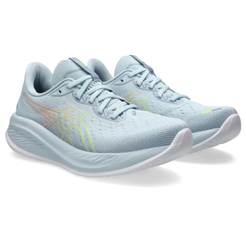 ASICS Men's Gel-Cumulus 26 Running Shoes, 7.5, Cool Grey/Safety Yellow