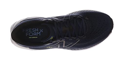 New Balance Men's Fresh Foam 860 V13 Running Shoe, Nb Navy/Dark Silver Metallic, 8.5 Medium