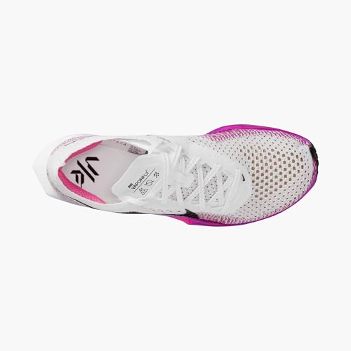 Nike Vaporfly 3 Women's Road Racing Shoes (DV4130-104, White/Vivid Purple/Purple) Size 7