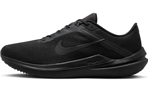 Nike Men's Air Winflo 10 Sneaker, Black Black Black Anthracite, 8 US