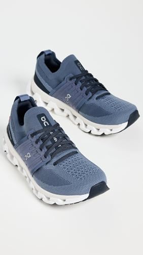 On Women's Cloudswift 3 Sneakers, Metal/White, 6 Medium US