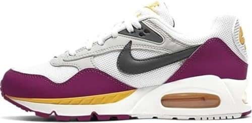 Nike Women's Air Max Correlate Shoes, White/Dark Grey-University Gold-Rave Pink, Size 7 - product image