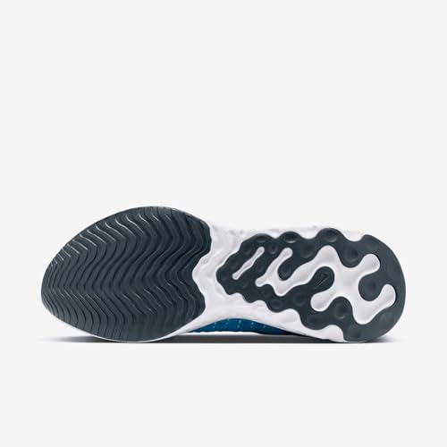 Nike React Phantom Run Flyknit 2 Men's Road Running Shoes (CJ0277-402, Blue Orbit/Vapor Green/Deep Ocean/Blue Orbit) Size 11