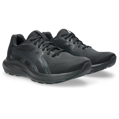 ASICS Men's Gel-Contend 10 Running Shoes, 10.5, Black/Carrier Grey