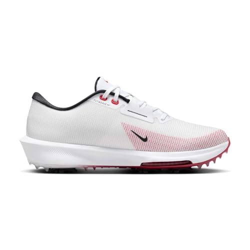 Nike Revolution 7 (FD0217-101, White/University Red/Pure Platinum/Black) Size 9