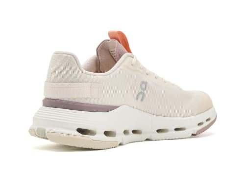 On Women's Cloudnova Form 2, Oyster/Ivory, 9.5 Medium US