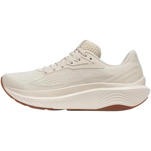 Saucony Women's Echelon 10 Sneaker, Rye/Gum, 7 Wide