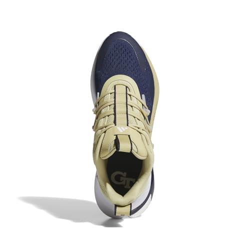 adidas Unisex-Adult Alphaboost V2, Collegiate Navy/Team Sand/White, 5