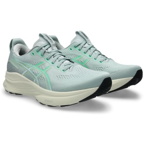 ASICS Men's Gel-Kayano 32 Running Shoes, 10.5, Cold Moss/Vital Green