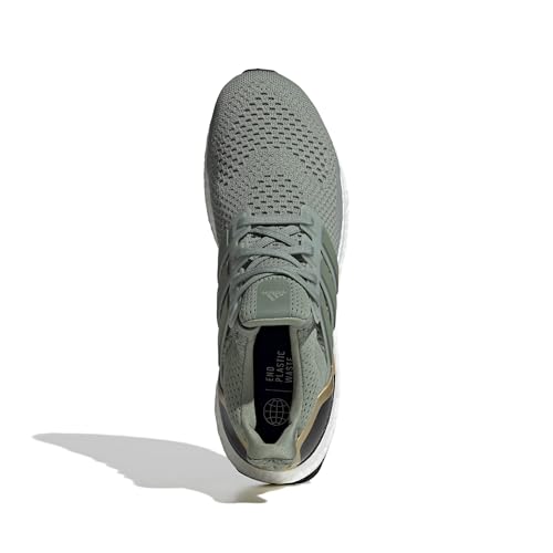 Adidas Mens Ultraboost 1.0 DNA Silver Green/Silver Green/Gold Metallic 14