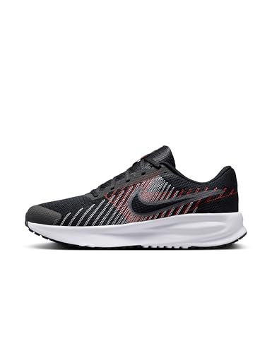 Nike Men's Run Defy Road Running Shoes, Black/Cool Grey-University Red-White, 9.5