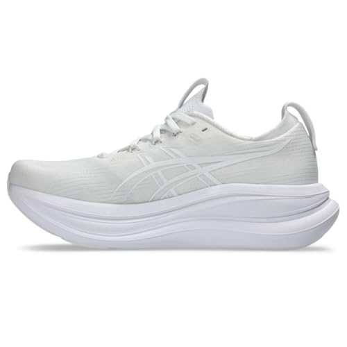 ASICS Women's Gel-Nimbus 28 Running Shoes, 8.5, White/White