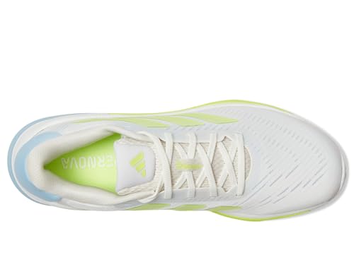 Adidas Men's Supernova Ease Running, Crystal White/Matte Silver/Yellow, 12