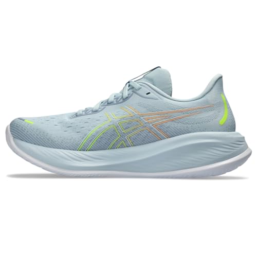 ASICS Men's Gel-Cumulus 26 Running Shoes, 7.5, Cool Grey/Safety Yellow