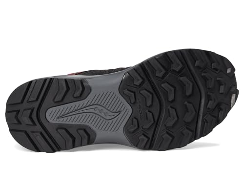 Saucony Women's Excursion TR17 Hiking Shoe, Black/Shadow, 10.5
