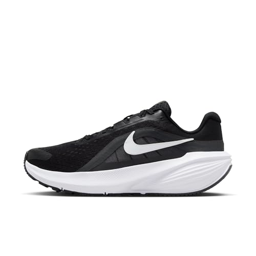 Nike Women's Downshifter 14 Road Running Shoes, Black/White-Anthracite-Wolf Grey, 8