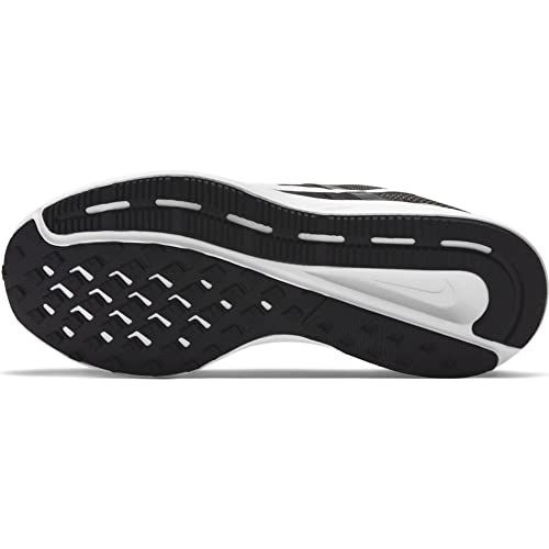 Nike Women's W Run Swift 2 Shoe, Black White Dk Smoke Grey, 8