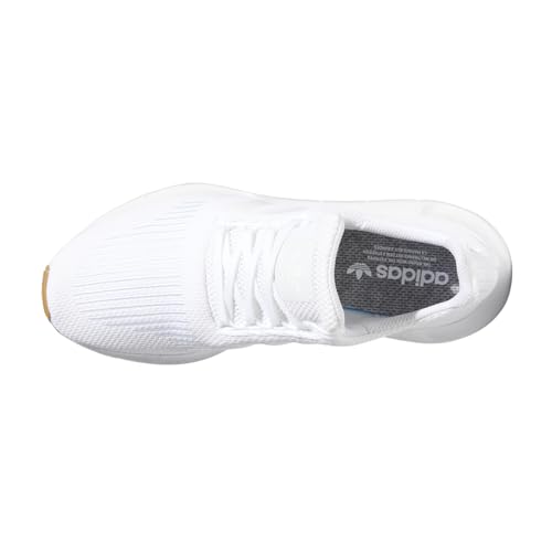 Adidas Originals Men's Swift Run Shoe, White/White/Gum, 7.5