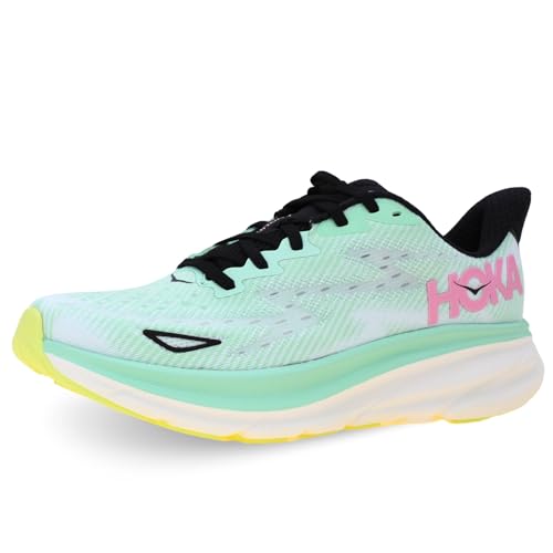 Hoka Women's Clifton 9 Mint Fluorite/Snow Melt 8.5 Medium