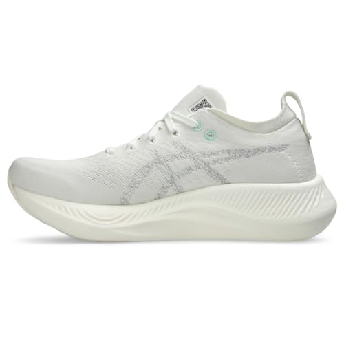 ASICS Unisex Nimbus Mirai Running Shoe, 10M / 11.5W, White/White