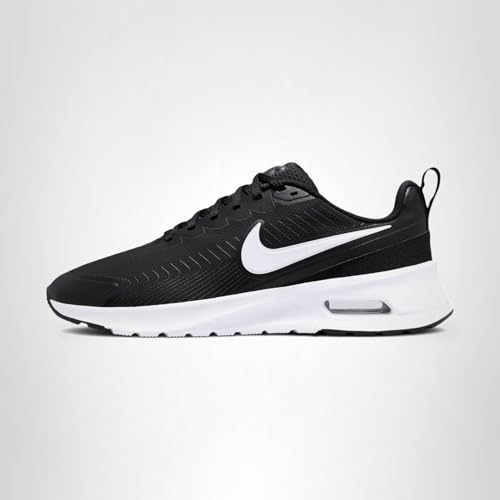 Nike Men's Air Max Nuaxis Shoes, Black/White-Black-White, 10.5