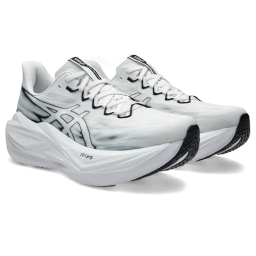 ASICS Unisex SUPERBLAST 3 Running Shoes, 11M / 12.5W, White/Black