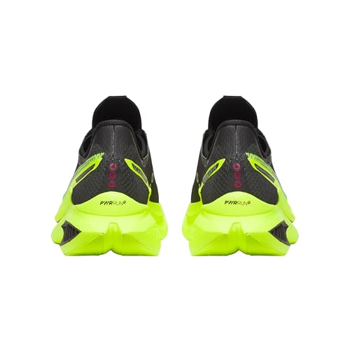 Saucony Men's Endorphin Pro 5 Sneaker, Citron/Black, 8.5