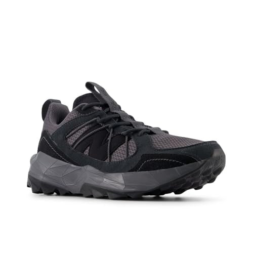 New Balance Women's DynaSoft TEKTREL V1 Suede Trail Running Shoe, Magnet/Phantom/Black, 8.5 M