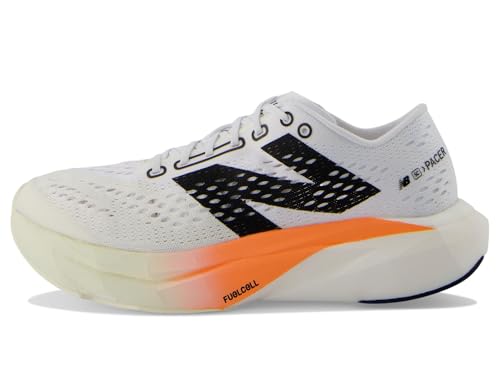New Balance Women FuelCell SuperComp Pacer v2 Hot Mango/Angora/White 8 Medium