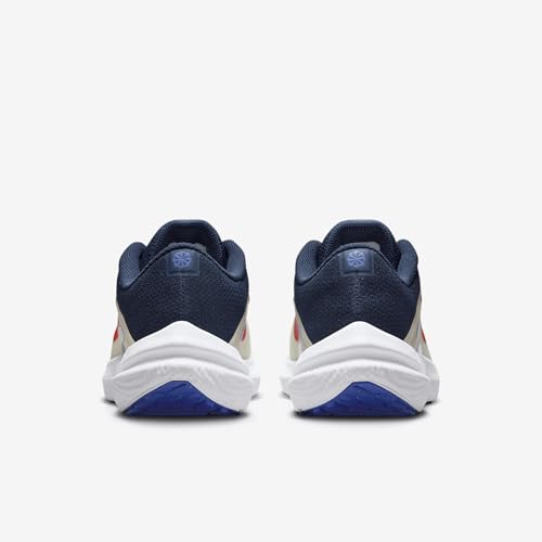 Nike Winflo 10 Men's Road Running Shoes (DV4022-006, Sea Glass/Midnight Navy/Blue Joy/University Red) Size 12.5
