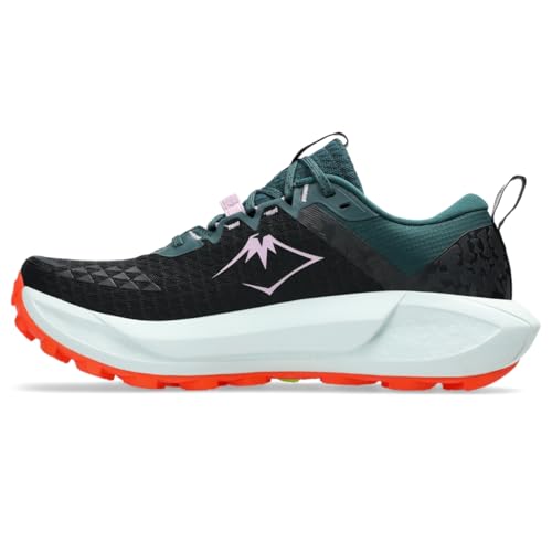 ASICS Women's Gel-Trabuco 13 Running Shoe, 7, Black/NOVA Orange