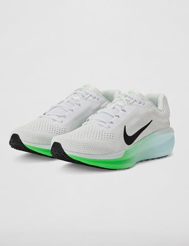 Nike Men's Run Swift 3 Road Running Shoes, White/Black-Summit White-Glacier Blue, 10.5