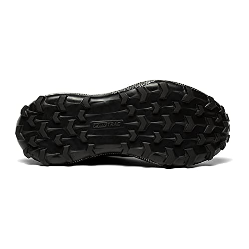 Saucony Women's Endorphin Trail Health Care Professional Shoe, Black/Gravel, 7.5