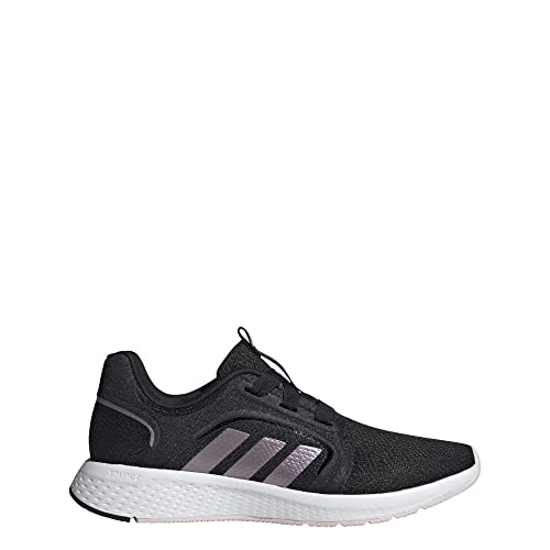 Adidas Womens Edge Lux Black/Matte Purple Metallic/Almost Pink 5