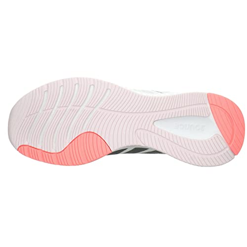 Adidas Edge Lux 5 Womens Running Shoe, FTWR White/FTWR White/Acid red, 38 EU